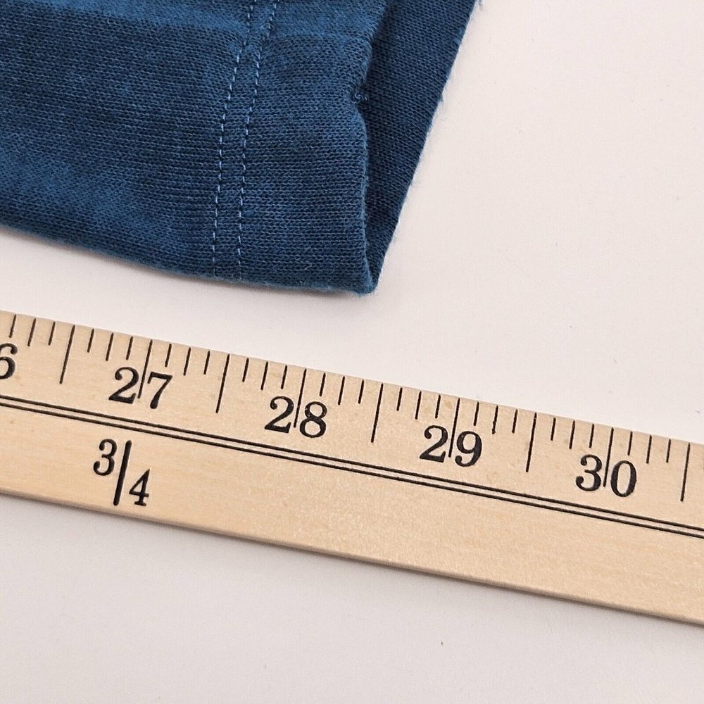 Focus Casual Life Straight Leg Knit Pant Blue Women’s Size L Lounge Wear Relaxed - Picture 9 of 11
